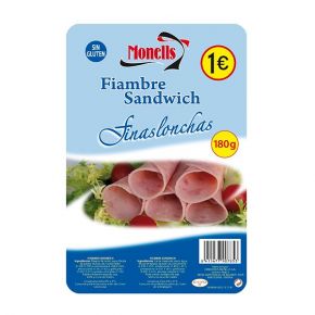 FIAMBRE SANDWICH 11X11 LONCHAS