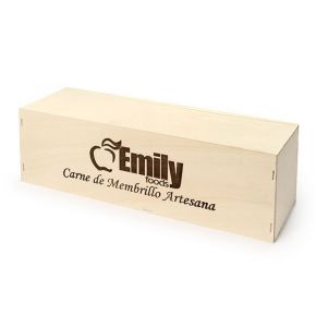 MEMBRILLO CASERO CAJA de MADERA 