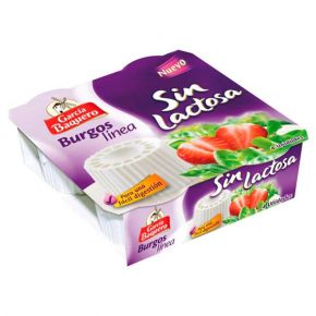 BURGOSLINEA 4x60 g SIN LACTOSA