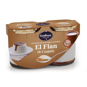 FLAN DE CUAJADA GOSHUA 2x125 g