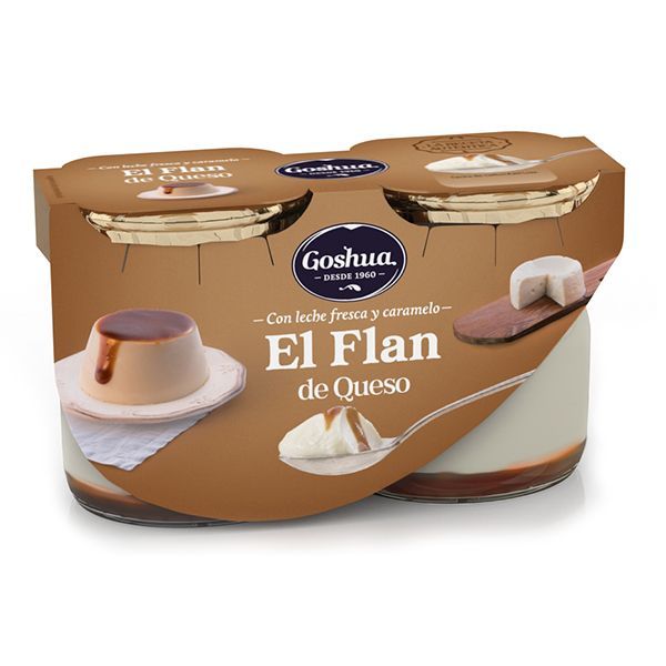 FLAN DE QUESO GOSHUA PK2x125 g