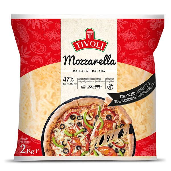 MOZZARELLA RALLADA TIVOLI 2K