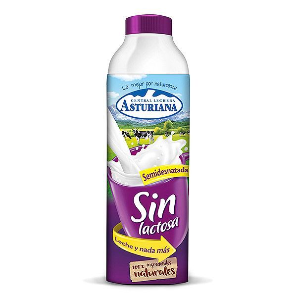 LECHE ASTURIANA SIN LACTOSA