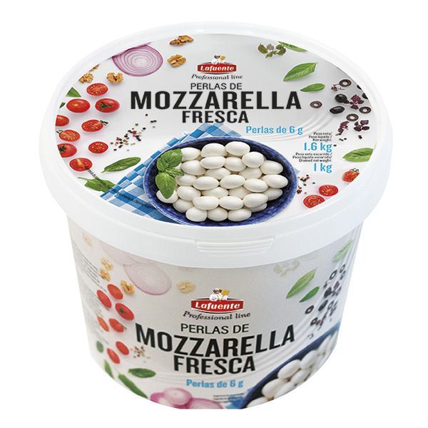 PERLAS MOZZARELLA LAFUENTE 1K