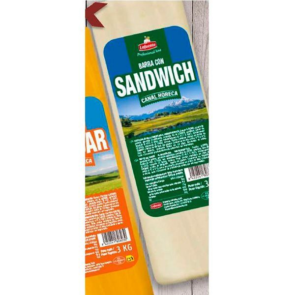 BARRA QUESO SANDWICH 3K