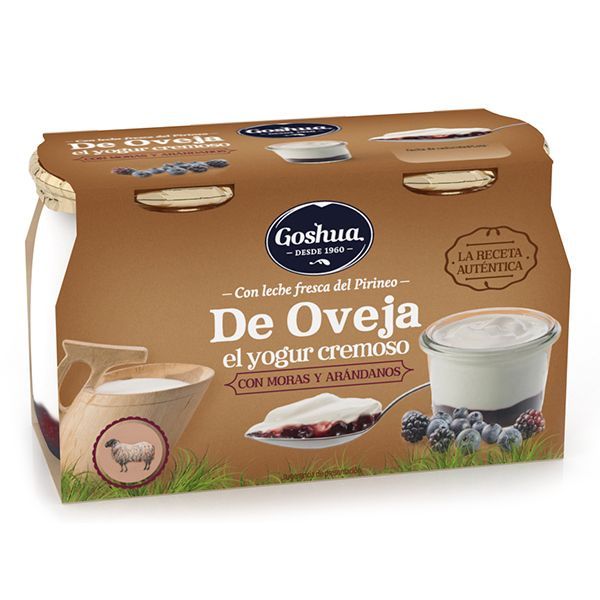 YOGUR OVEJA ARANDANOS 2X125g